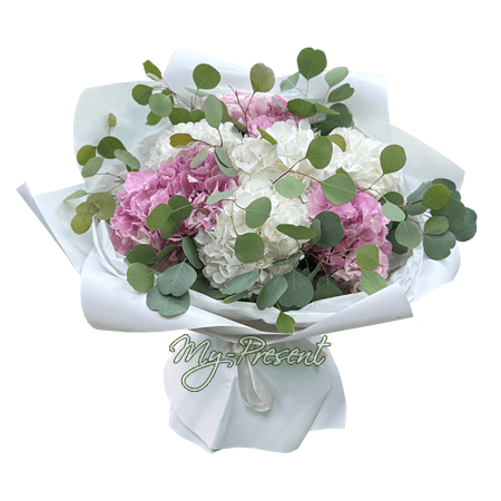 Bouquet of hydrangeas